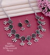 Navratri Special Oxidised Ornaments Silver Hasadi Set Wholesale Shop In Surat
